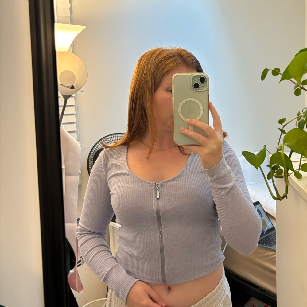 Pacsun zip up long sleeve